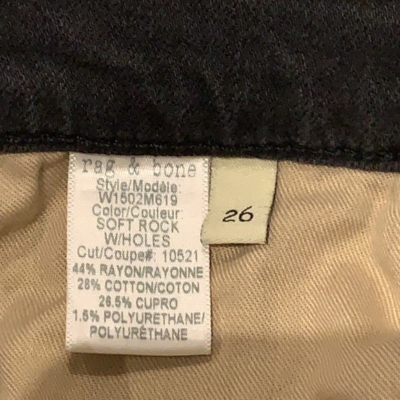 Rag and Bone low rise jeans - Picture 8 of 8